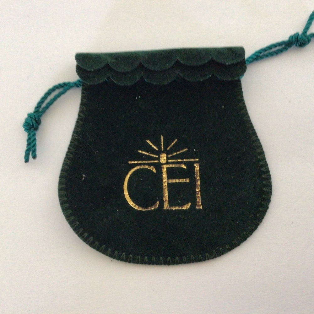 CEI VELVET JEWELRY POUCH